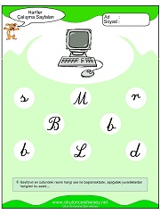 B Sesi Çalışma Sayfaları